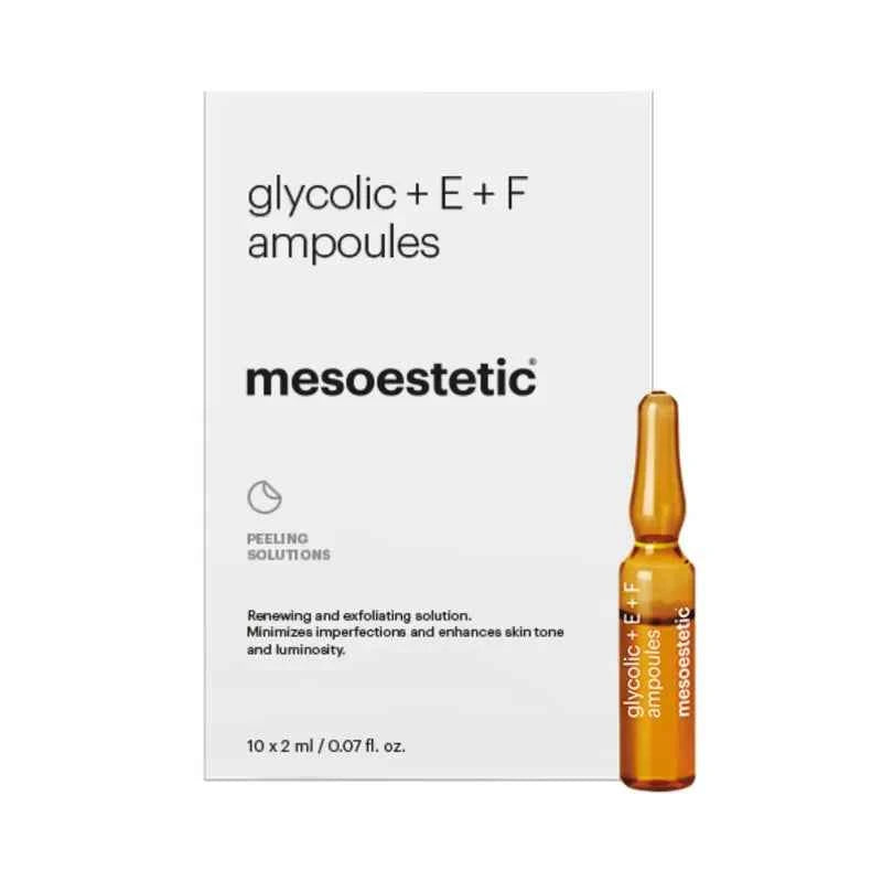 mesoestetic褪印煥膚精華 glycolic + E + F ampoules (2mL x 10)